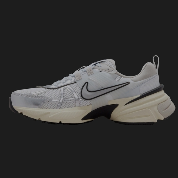 Nike V2K WOMENS 6.5 White and Gray Sneakers - Picture 6 of 11